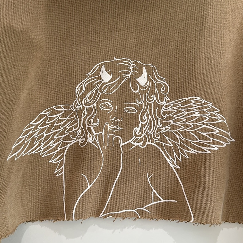 Badwood Cropped Hoodie